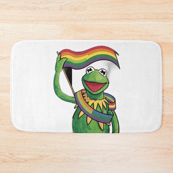 Item preview, pride flag kermit designed and sold by onicaras.