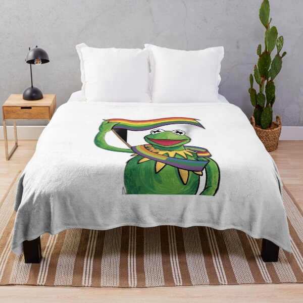 Item preview, pride flag kermit designed and sold by onicaras.