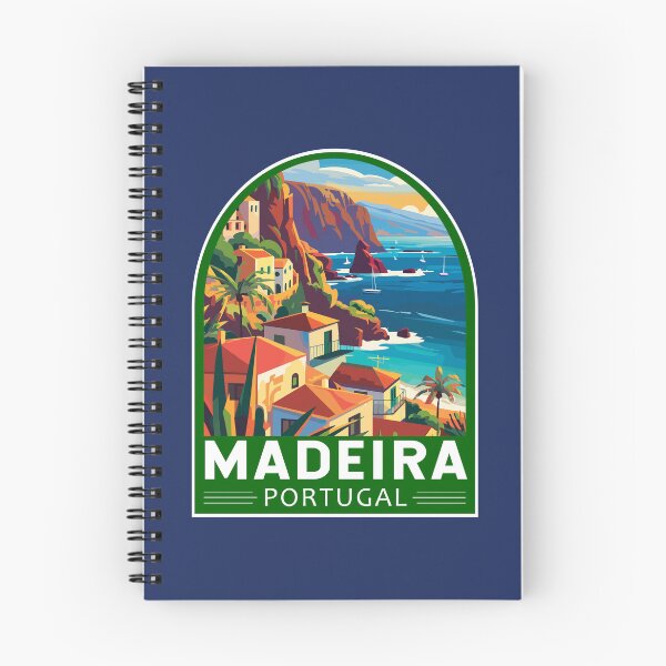 Item preview, Madeira Portugal Travel Art Emblem designed and sold by KrisSidDesigns.