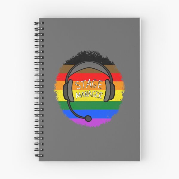 Item preview, Stage Manager Backstage Headset - Gay Pride designed and sold by SoybeanTomato.