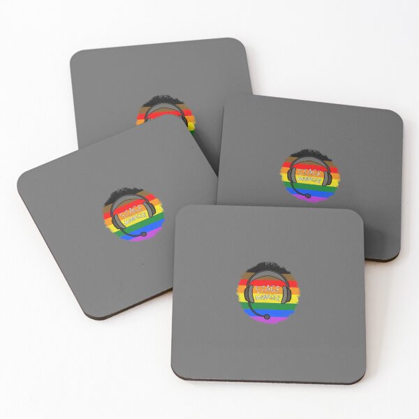 Item preview, Stage Manager Backstage Headset - Gay Pride designed and sold by SoybeanTomato.