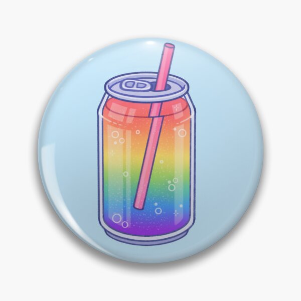 Item preview, Rainbow Pride Soda Can designed and sold by m0ssg1rl.