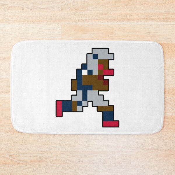 Item preview, 8-Bit New England Retro Pixel Football Player designed and sold by Bo-Bros-Tees.
