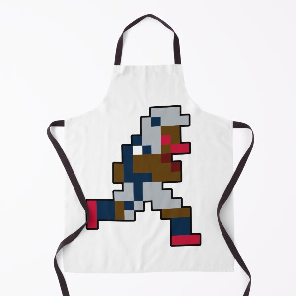 Item preview, 8-Bit New England Retro Pixel Football Player designed and sold by Bo-Bros-Tees.