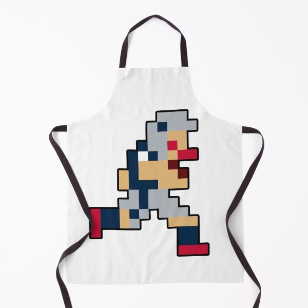 Item preview, 8-Bit New England Retro Pixel Football Player designed and sold by Bo-Bros-Tees.