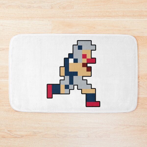 Item preview, 8-Bit New England Retro Pixel Football Player designed and sold by Bo-Bros-Tees.