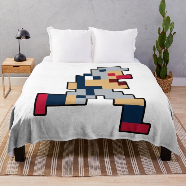 Item preview, 8-Bit New England Retro Pixel Football Player designed and sold by Bo-Bros-Tees.