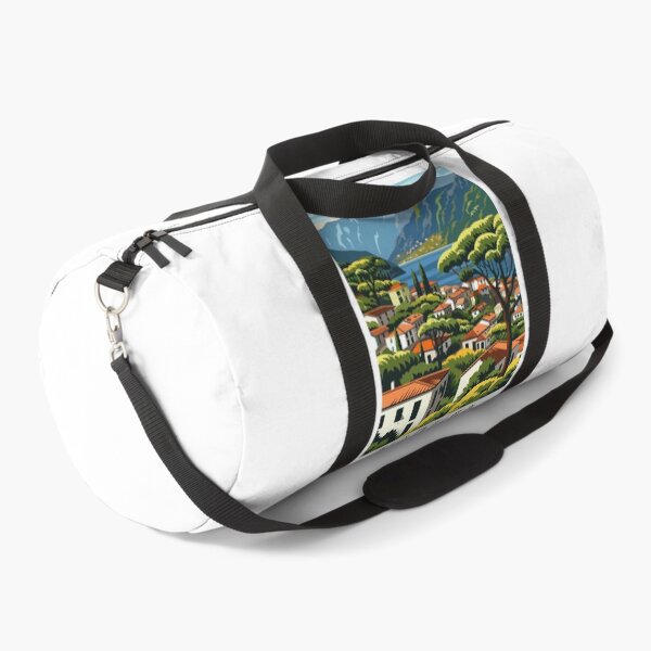 Item preview, Madeira Portugal Island Travel Art Vintage designed and sold by KrisSidDesigns.