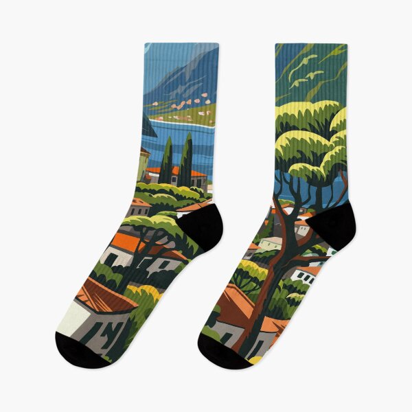 Item preview, Madeira Portugal Island Travel Art Vintage designed and sold by KrisSidDesigns.