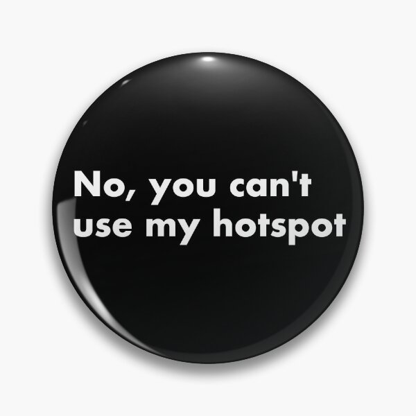 Item preview, No, you can't use my hotspot designed and sold by FanWare.
