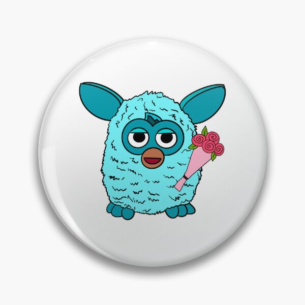 Item preview, Light Blue Florist Furby designed and sold by Animals-by-JB.