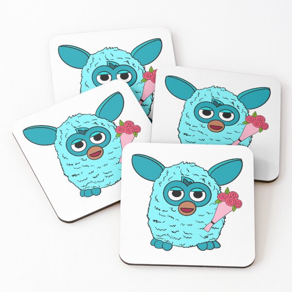Item preview, Light Blue Florist Furby designed and sold by Animals-by-JB.