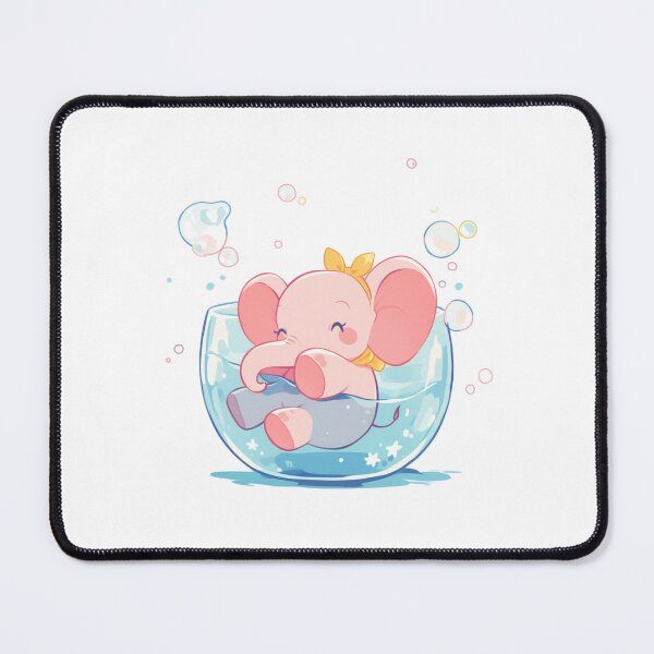 Item preview, Elephant // Cute Elephant art // Elephants // children // Bubbles // Baby Elephant designed and sold by SMARTKIT DESIGNAGENCY.