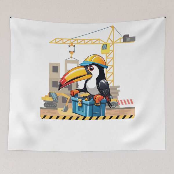 Item preview, builder toucan designed and sold by Yeyishop.