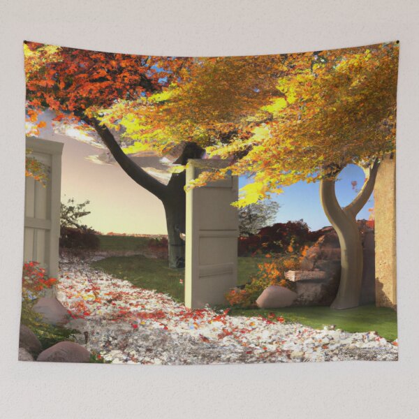 Item preview, arvesting Joy in Our Autumn Garden designed and sold by jackbermess.