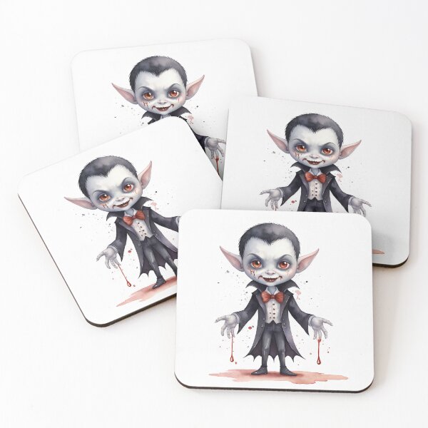 Item preview, Copy of Little Horrors - Cute Vampire Boy - Dracula's Son (White Variant) designed and sold by Creep-Vault.