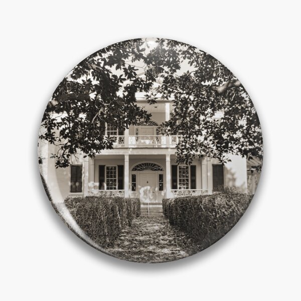 Item preview, Rose Hill Plantation State Historical Site Union South Carolina Black And White designed and sold by LisaWootenPhoto.