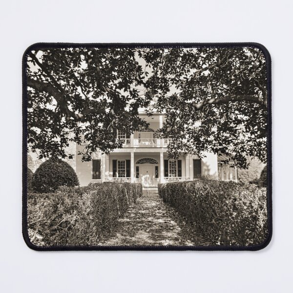 Item preview, Rose Hill Plantation State Historical Site Union South Carolina Black And White designed and sold by LisaWootenPhoto.