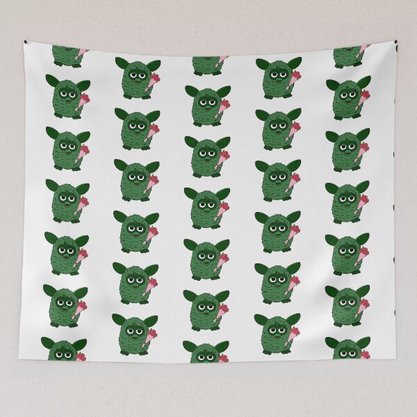 Item preview, Forest Green Florist Furby designed and sold by Animals-by-JB.
