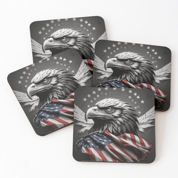 Item preview, Eagle and American Flag designed and sold by Exodoi.