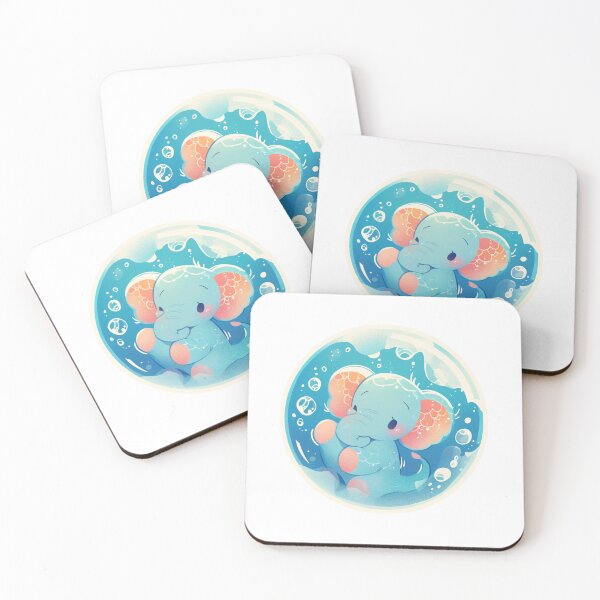 Item preview, Elephant // Cute Elephant art // Elephants // children // Bubbles // Baby Elephant designed and sold by SMARTKIT  DESIGNAGENCY.
