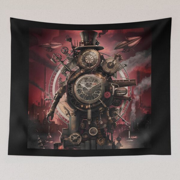 Item preview, Steampunk clock tower designed and sold by Paul-Place.