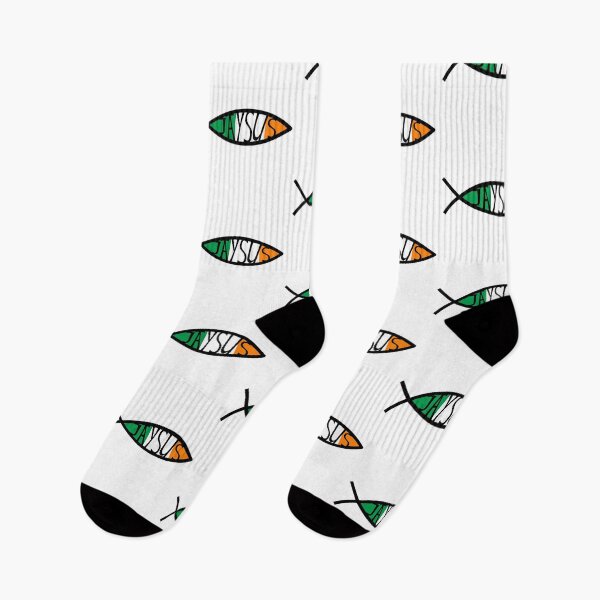 Item preview, Jaysus Fish with Ireland flag designed and sold by Gormont.
