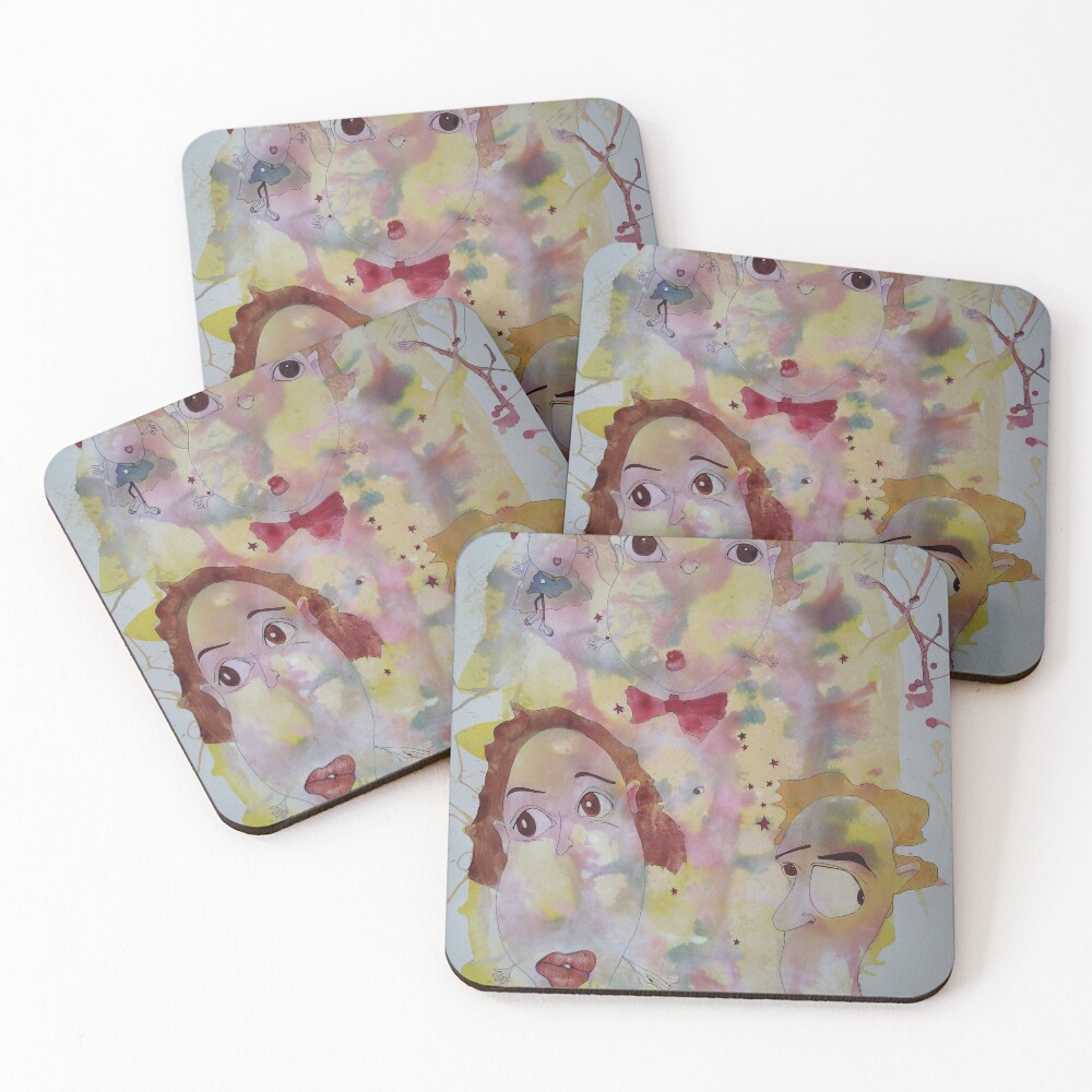 Item preview, Coasters (Set of 4) designed and sold by Rorschach68.