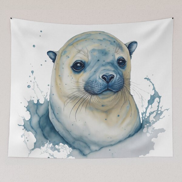 Item preview, cute seal  designed and sold by jkrphoto.