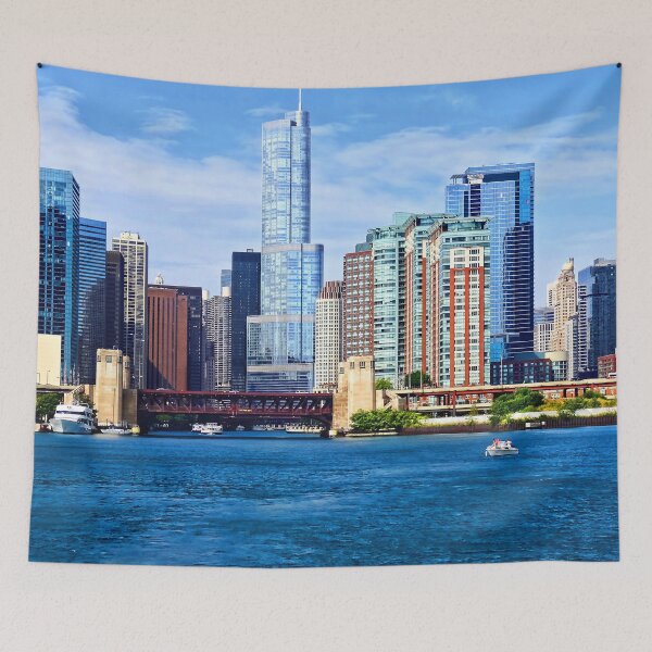 Item preview, Chicago IL - View From Lake Michigan designed and sold by Susan Savad.
