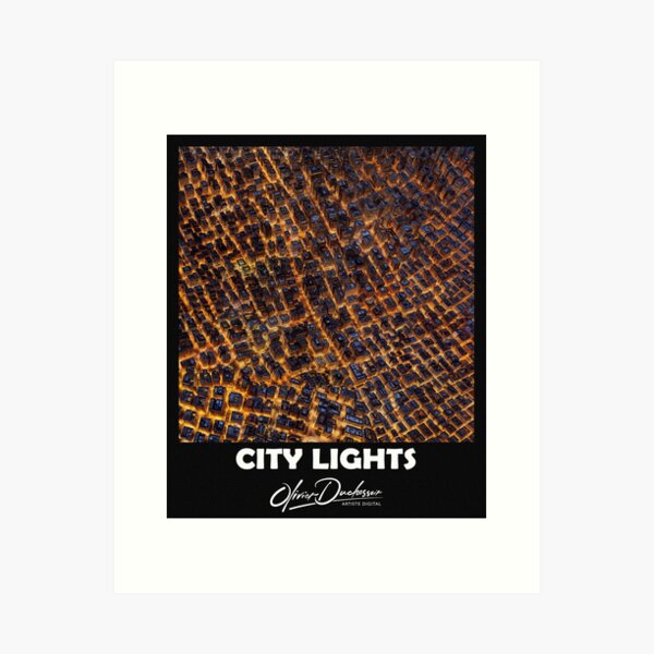 Aperçu de l'œuvre City lights 19 créée et vendue par olivier duchossoir.
