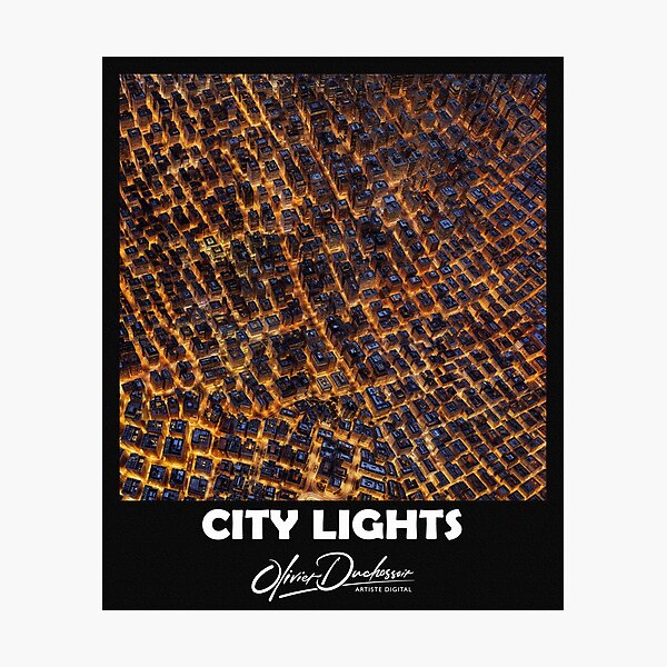 City lights 19 Photographic Print