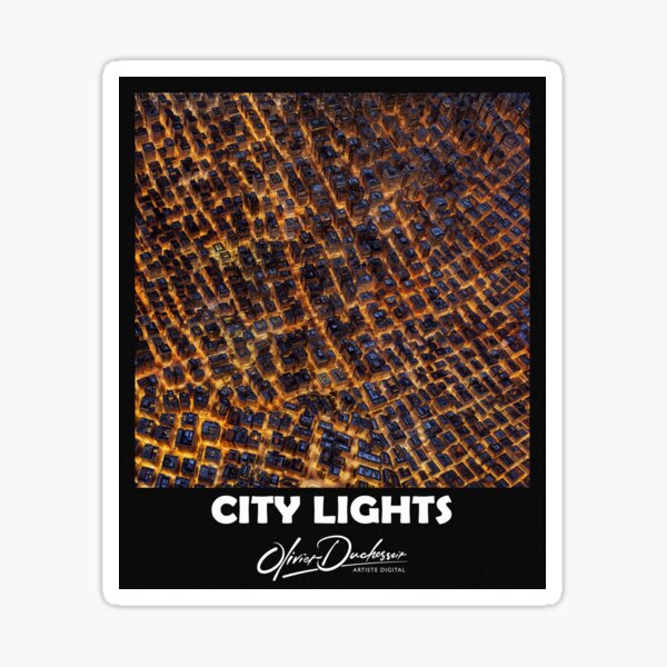 Aperçu de l'œuvre City lights 19 créée et vendue par olivier duchossoir.