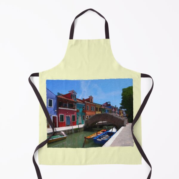 Item preview, A canal bridge in Burano Italy designed and sold by stevepaint.