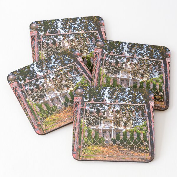 Item preview, Decorative Gate At Rose Hill Planation State Historical Site designed and sold by LisaWootenPhoto.