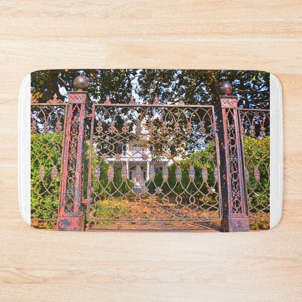 Item preview, Decorative Gate At Rose Hill Planation State Historical Site designed and sold by LisaWootenPhoto.