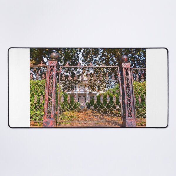 Item preview, Decorative Gate At Rose Hill Planation State Historical Site designed and sold by LisaWootenPhoto.