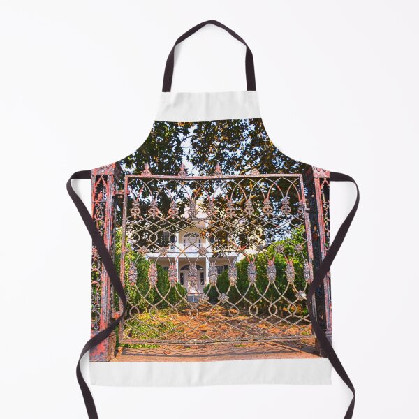 Item preview, Decorative Gate At Rose Hill Planation State Historical Site designed and sold by LisaWootenPhoto.