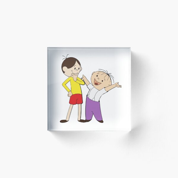 Bolek & Lolek Acrylic Block