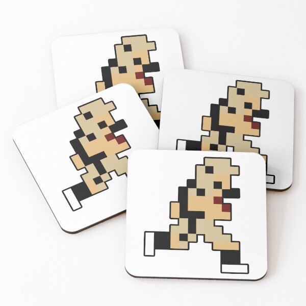 Item preview, 8-Bit New Orleans Retro Pixel Football Player designed and sold by Bo-Bros-Tees.