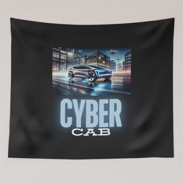 Item preview, cybercab designed and sold by TEEJAMBOREE.