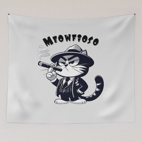 Item preview, Mafia Cat  designed and sold by LynZorArts.