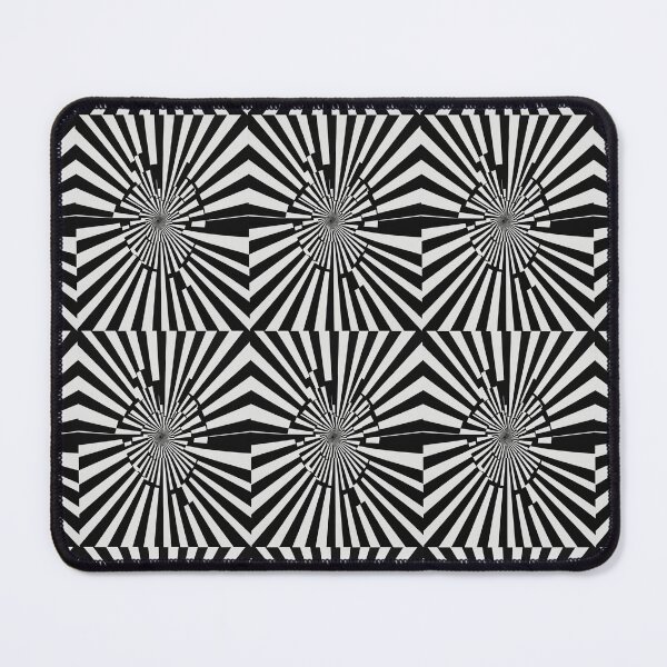 Item preview, Optical illusion, black, white, exploding, explosion, star, burst, Smash designed and sold by cheekylorns.