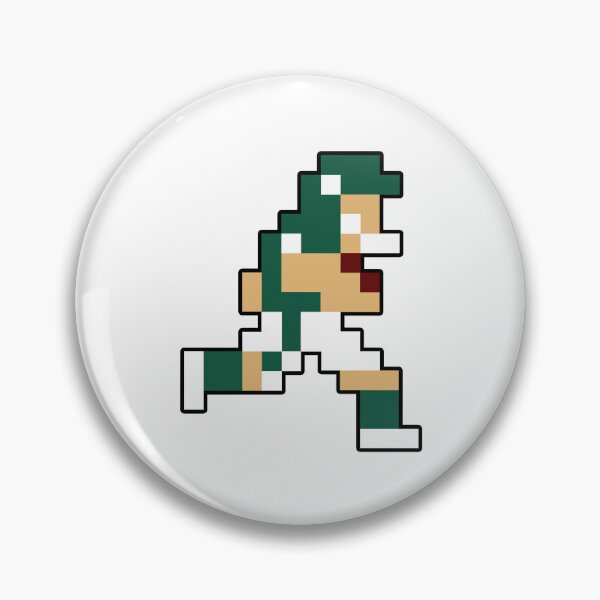 Item preview, 8-Bit New York Retro Pixel Football Player designed and sold by Bo-Bros-Tees.