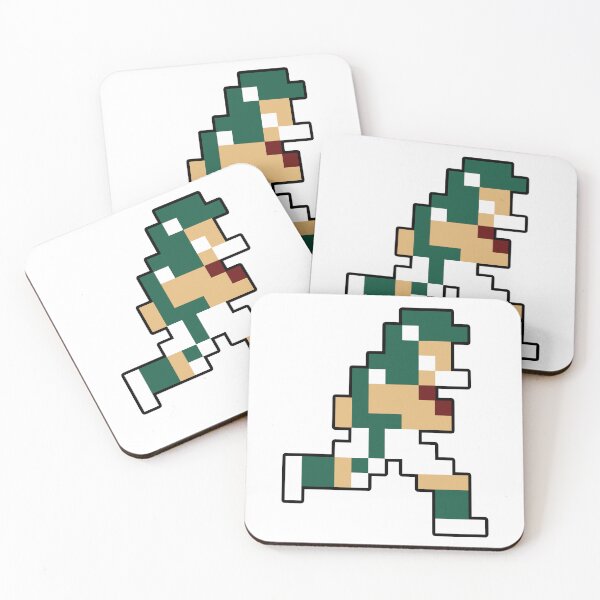 Item preview, 8-Bit New York Retro Pixel Football Player designed and sold by Bo-Bros-Tees.
