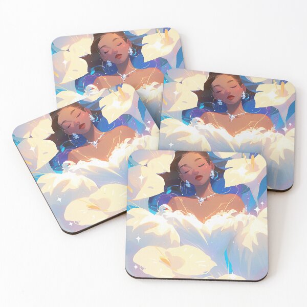 Item preview,  Cute Floral Black Girl designed and sold by The Deep Studio.