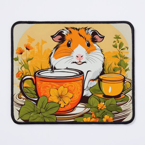 Item preview, Cute Guniea Pig and Coffee designed and sold by WildlifeInc.
