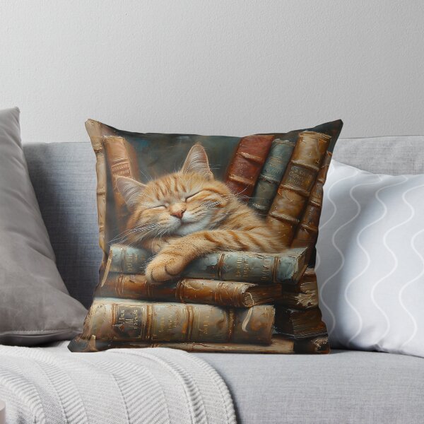 Item preview, Adorable Library Cat designed and sold by SavageKitties.