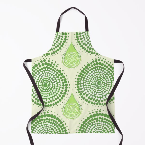 Item preview, Mandala pattern made up of dots. Green and white designed and sold by Dream scape  of Lucy.