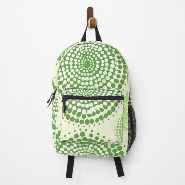 Item preview, Mandala pattern made up of dots. Green and white designed and sold by Dream scape  of Lucy.